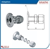 圖片 Flange to Two-Ferrule Adaptors