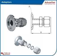 圖片 Flange to Two-Ferrule Adaptors